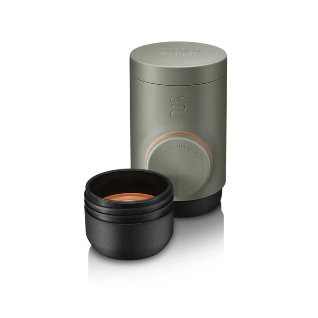 Кофеварка портативная эспрессо Wacaco Minipresso GR2 Black механическая для молотого кофе (21-79-WMINIGR2) - изображение 3