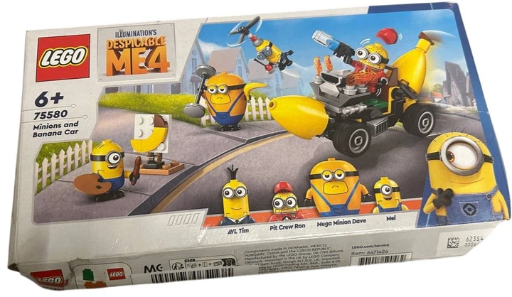 Zestaw klocków LEGO Despicable Me Minionki i bananowóz 136 elementów (75580) (955555907896367) - Outlet - obraz 2