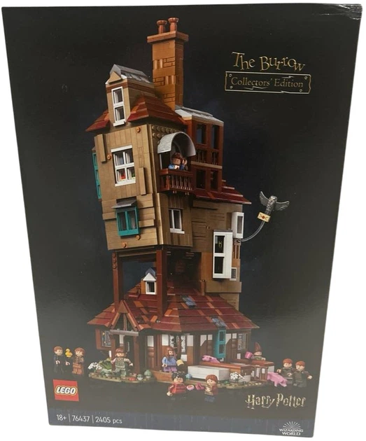 Zestaw klocków LEGO Harry Potter: Nora — edycja kolekcjonerska 2405 elementów (76437) (955555915894099) - Outlet - obraz 2