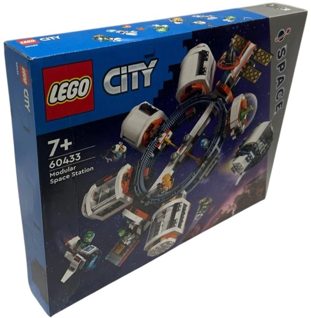Zestaw klocków LEGO City Modułowa stacja kosmiczna 1097 elementów (60433) (955555915902967) - Outlet - obraz 2