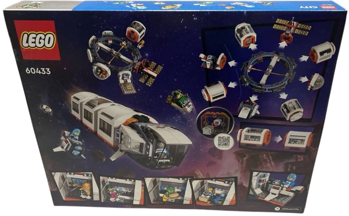 Zestaw klocków LEGO City Modułowa stacja kosmiczna 1097 elementów (60433) (955555915902967) - Outlet - obraz 3