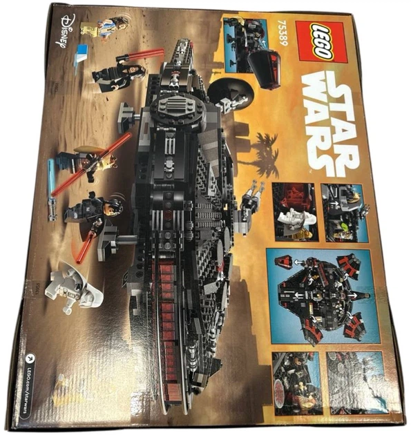 Zestaw klocków LEGO Star Wars Mroczny Sokół Millennium 1579 elementów (75389) (955555916081712) - Outlet - obraz 2