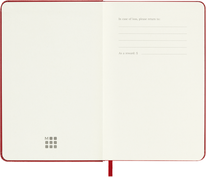 Щоденник 2026 Moleskine 200 сторінок Червоний (8056999274696) - зображення 2