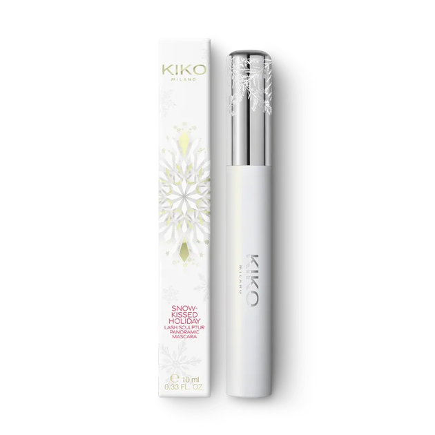 Туш для вій з панорамним ефектом подовження і об'єму Kiko Milano Snow-Kissed Holiday Lash Sculptor Panoramic Mascara 10 мл - Фото 3 Туш для вій з панорамним ефектом подовження і об'єму Kiko Milano Snow-Kissed Holiday Lash Sculptor Panoramic Mascara 10 мл - зображення 3