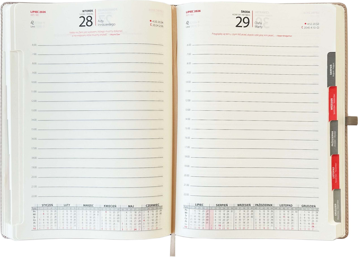 Щоденник 2026 Avanti Metalic Elegance V1 A4 416 сторінок Синій (5905525868065) - зображення 2