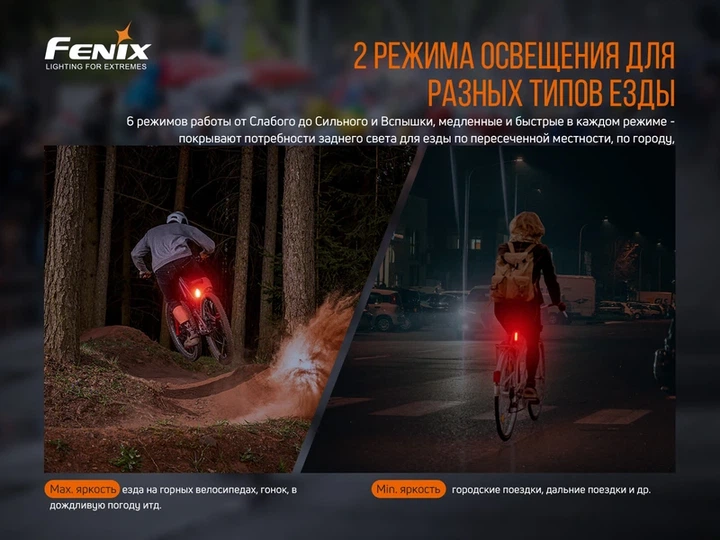 Велофара задня Fenix BC05R V2.0 - изображение 11