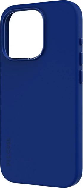 Панель Decoded AntiMicrobal Silicon для Apple iPhone 15 Pro Max Galactic Blue (D24IPO15PMBCS9GB) - зображення 2