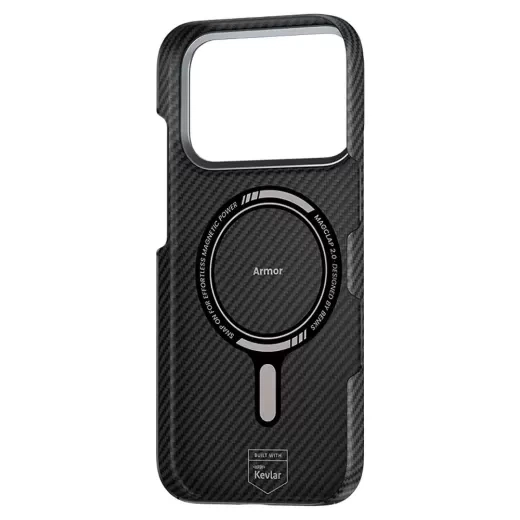 Чехол Benks Magnetic ArmorAir Kevlar Series Black для iPhone 17 Pro - изображение 3