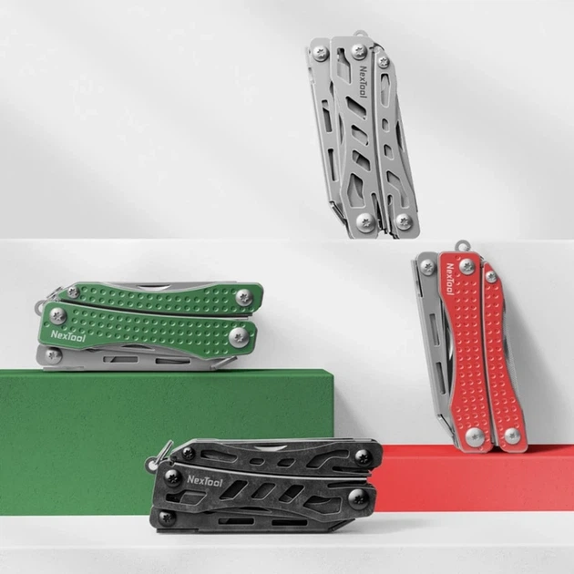 Мультитул NexTool Mini Flagship срібний - Фото 5 Мультитул NexTool Mini Flagship срібний - зображення 5