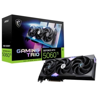 Видеокарта MSI GeForce RTX5060Ti 8Gb GAMING TRIO OC (RTX 5060 Ti 8G GAMING TRIO OC) - Фото 7 Видеокарта MSI GeForce RTX5060Ti 8Gb GAMING TRIO OC (RTX 5060 Ti 8G GAMING TRIO OC) - изображение 7