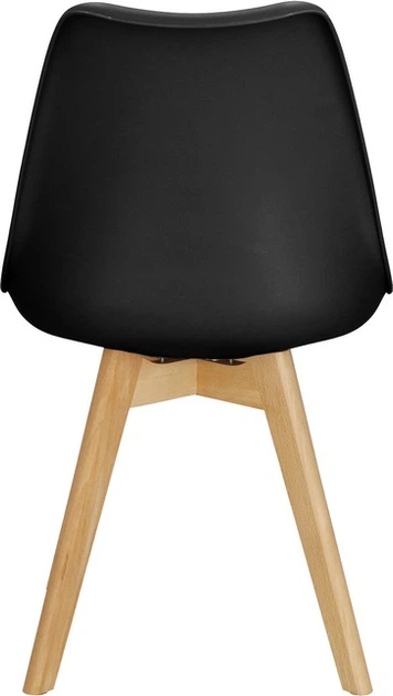 Krzesło do kuchni i salonu Springos Verde DC0015 Czarne (5907719469973) - obraz 4