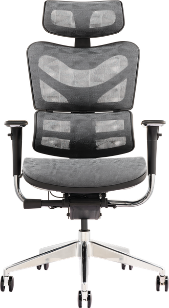 Офисное эргономичное кресло GT Racer X-782 Gray (W-70) - изображение 6