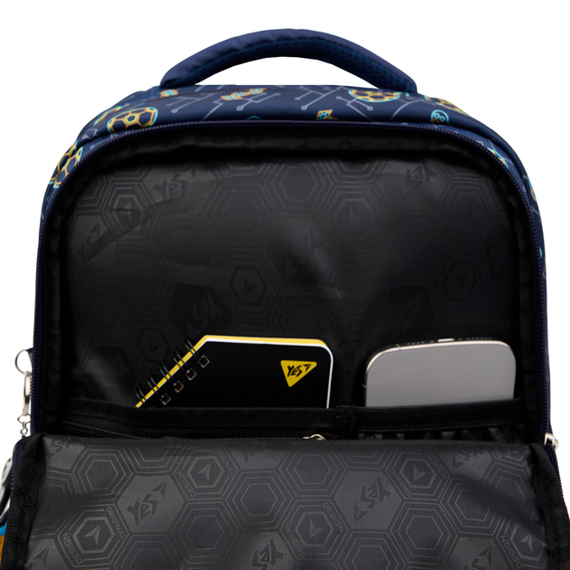 Рюкзак школьный Yes S-52 Ergo Football Gamer (559891) ортопедический эргономичный - Фото 8 Рюкзак школьный Yes S-52 Ergo Football Gamer (559891) ортопедический эргономичный - изображение 8