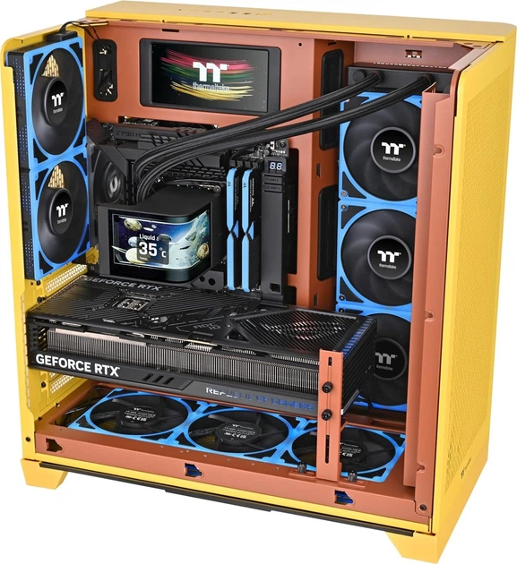 Система рідинного охолодження Thermaltake MAGCurve 360 Ultra ARGB Sync AIO Liquid Cooler (CL-W453-PL12SW-A) - зображення 2