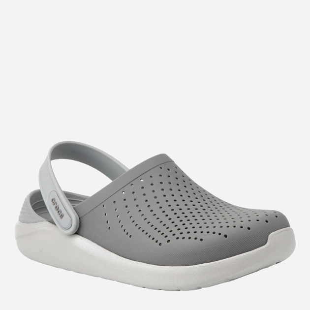 Chodaki męskie Crocs LiteRide 204592-06J 39-40 (M7/W9) Szare - obraz 2