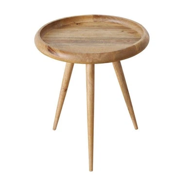 Zestaw stolików kawowych Boltze 79316 Herve z drzewa mango 2 szt (4066076008087) - obraz 2