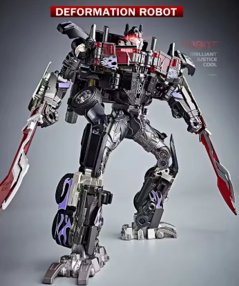 Колекційна Фігурка трансформер Немезис Прайм Nemesis Prime Чорний Оптімус - зображення 3