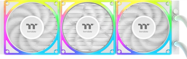 Система рідинного охолодження Thermaltake MAGCurve 360 Ultra ARGB Sync AIO Liquid Cooler Snow Edition (CL-W454-PL12SW-A) - зображення 2