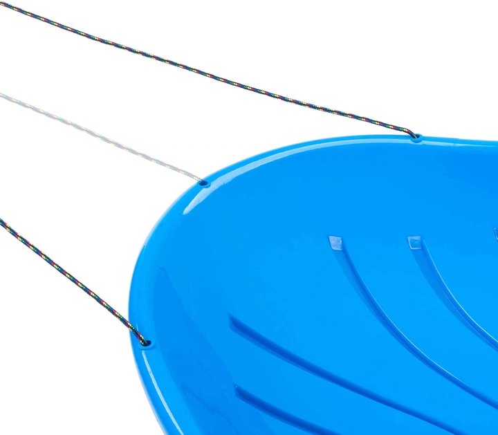 Sanki plastikowe Kadax Brez z rączkami i linką Niebieskie K6402 (5903699455463) - obraz 5