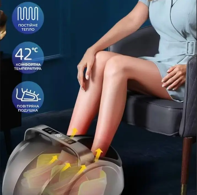 Массажёр для ног электрический Moltis Relax Also Today MRAT-965 10037 - изображение 2