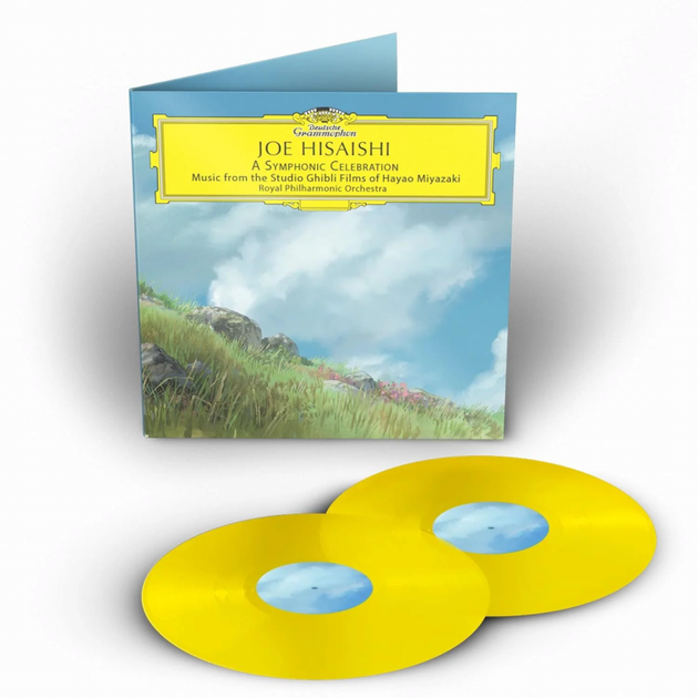 Вінілова платівкаJoe Hisaishi, Royal Philharmonic Orchestra – A Symphonic Celebration (Music From The Studio Ghibli Films Of Hayao Miyazaki) (Yellow Vinyl) 2LP (602458121384) - Фото 1 Вінілова платівкаJoe Hisaishi, Royal Philharmonic Orchestra – A Symphonic Celebration (Music From The Studio Ghibli Films Of Hayao Miyazaki) (Yellow Vinyl) 2LP (602458121384) - изображение 1