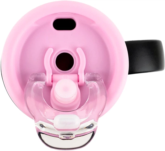 Термокружка с трубочкой Kite Hello Kitty 530 мл Розовая (HK25-1266) - изображение 4