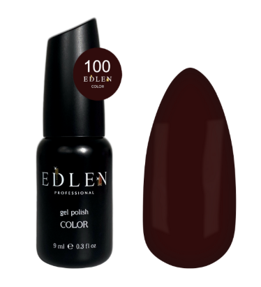 Гель лак Edlen Color No100 9 мл - Фото 1 Гель лак Edlen Color No100 9 мл - изображение 1