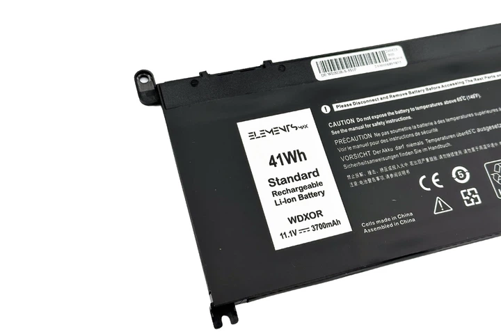 Батарея Elements MAX для Dell Inspiron 15 5568, 13 5368, 13 5378 11.1V 3700 mAh (WDXOR-3S1P-3700) - Фото 2 Батарея Elements MAX для Dell Inspiron 15 5568, 13 5368, 13 5378 11.1V 3700 mAh (WDXOR-3S1P-3700) - изображение 2