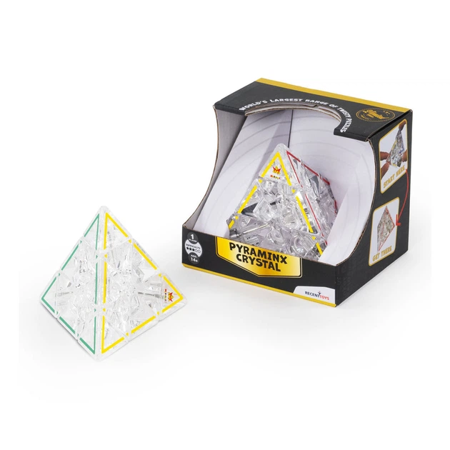 Łamigłówka Recent Toys Pyraminx Crystal LE (M5093) (8717278850931) - obraz 6