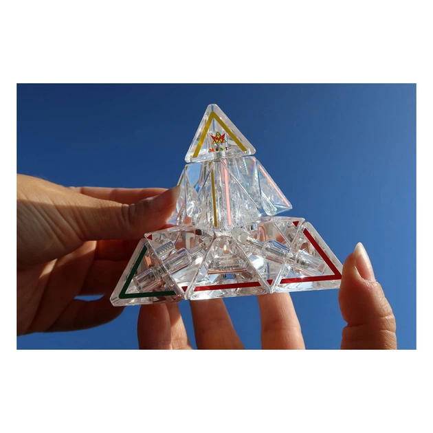 Łamigłówka Recent Toys Pyraminx Crystal LE (M5093) (8717278850931) - obraz 8