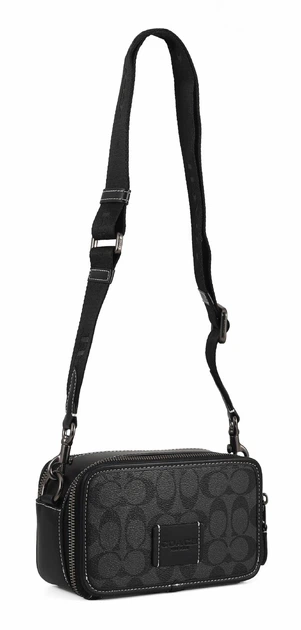 Сумка мужская Coach Wyatt Crossbody In Signature Canvas - Фото 3 Сумка мужская Coach Wyatt Crossbody In Signature Canvas - изображение 3
