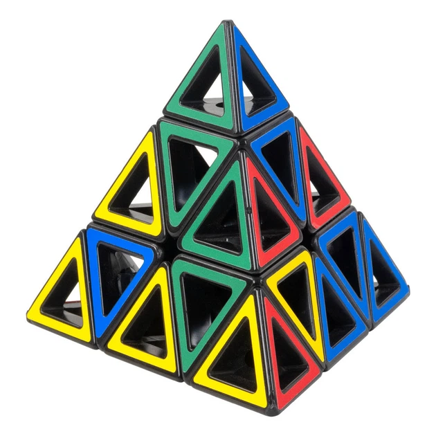Łamigłówka Recent Toys Hollow Pyraminx Brain Teaser Puzzle piramida logiczna (M5097) (8717278850979) - obraz 2