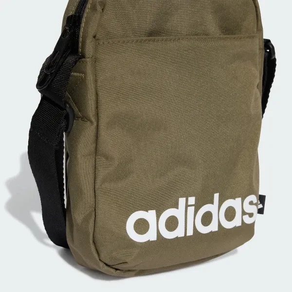 Спортивная сумка планшет через плечо маленькая Adidas Linear Organizer JX9047 Зеленая (4068811555597) - изображение 4