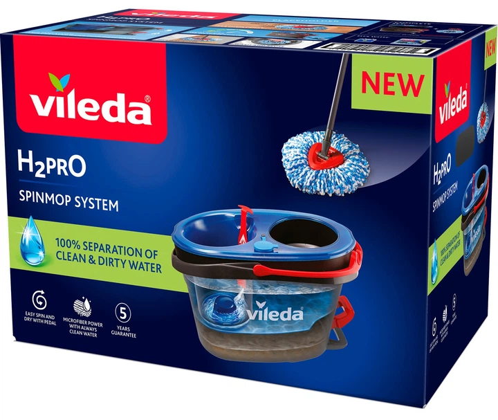 Mop obrotowy Vileda H2prO (4023103254237) - obraz 4