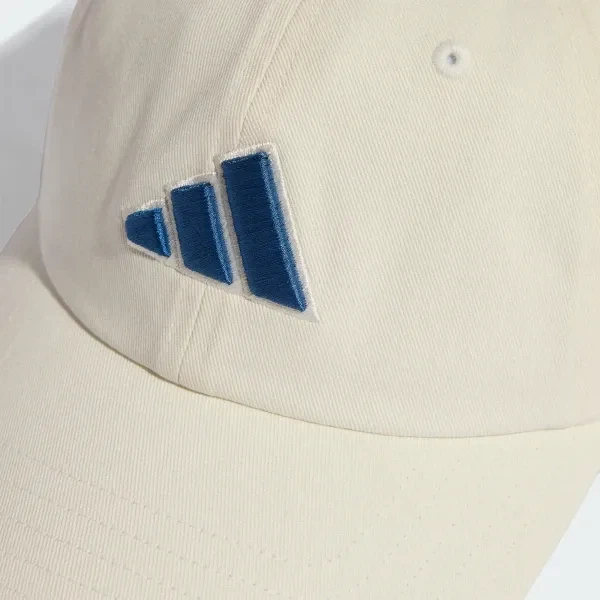 Кепка Adidas Dad Cap Tonal Logo KE8267 OSFM 58 Белая (4068814672420) - изображение 5
