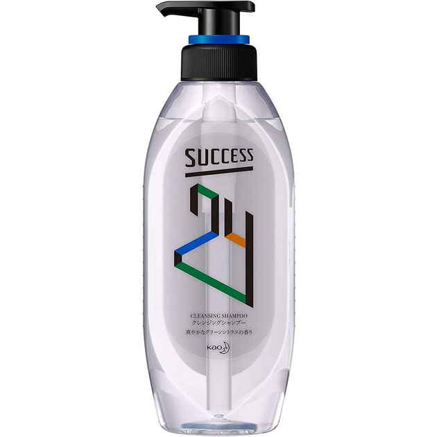 Глибоко очищуючий шампунь Men's Cleansing Shampoo KAO "Success 24" зелений цитрус 350 мл.(365699) - Фото 2 Глибоко очищуючий шампунь Men's Cleansing Shampoo KAO "Success 24" зелений цитрус 350 мл.(365699) - изображение 2