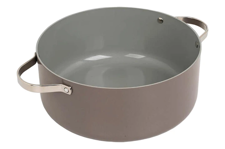 Кастрюля з кришкою Maestro MR-4009-24, Ø 24 см, 4,1 л, з керамічним покриттям та сталевими ручками - зображення 3