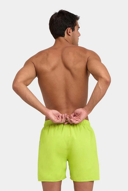 Чоловічі шорти Arena FUNDAMENTALS ARENA LOGO BOXER 006444-688 M Салатовий - изображение 3