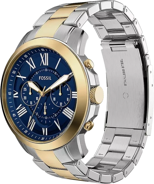 Мужские часы Fossil Grant Chronograph FS6132 - изображение 7