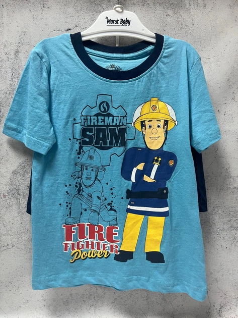 Піжама дитяча для хлопчика FIREMAN SAM 98-104р Блакитно-синій (1116) - изображение 3