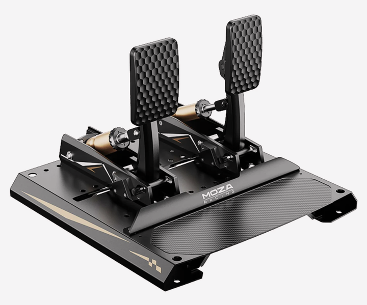 Педалі для керма Moza Racing CRP2 RS066 (газ + гальмо) для PC та Xbox, USB - Фото 3 Педалі для керма Moza Racing CRP2 RS066 (газ + гальмо) для PC та Xbox, USB - зображення 3