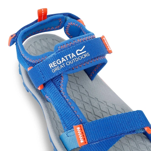 Сині спортивні легкі сандалі Regatta Blaze для хлопчиків RKF870 0WA (32) - изображение 7