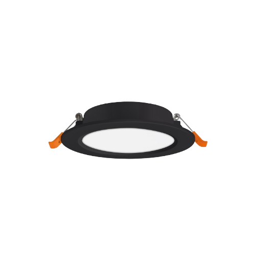 LED Світильник врізний круглий 6W 5000К чорний VL-DLBR-065B Videx - изображение 2