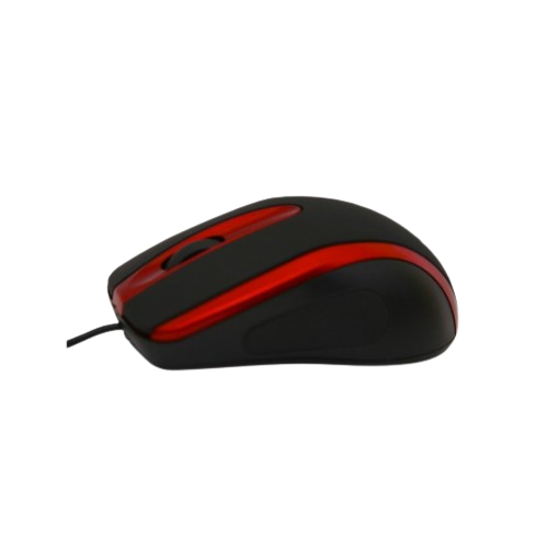 Мишка дротова Havit HV-MS753 чорний/червоний - зображення 2