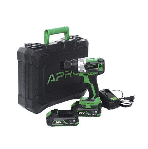 Дриль-шуруповерт безщітковий 20W 2A 2 АКБ/ЗП/+кейс 20DB APRO - Фото 8 Дриль-шуруповерт безщітковий 20W 2A 2 АКБ/ЗП/+кейс 20DB APRO - изображение 8