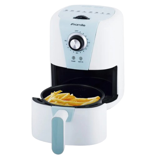 Фритюрниця електрична 1,5л 1000W 6814 KAMILLE - изображение 5