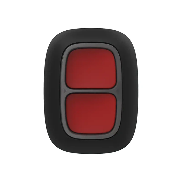 Тревожная кнопка Ajax DoubleButton (Black) - Фото 1 Тревожная кнопка Ajax DoubleButton (Black) - изображение 1