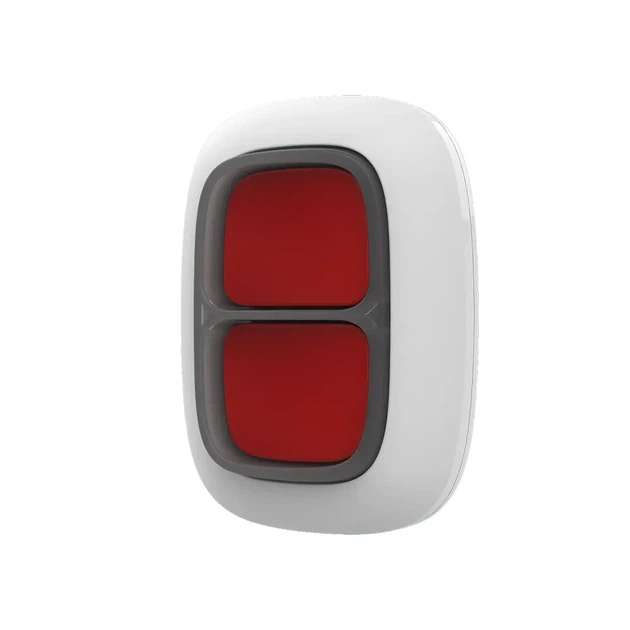 Тревожная кнопка Ajax DoubleButton (White) - Фото 2 Тревожная кнопка Ajax DoubleButton (White) - изображение 2