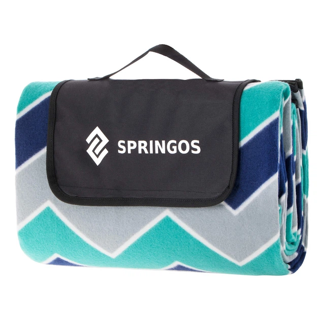 Коврик для пікніка та кемпінгу складаний Springos 220 x 180 см PM007 - зображення 5