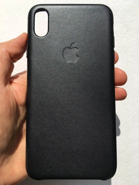 Чехол кожаный проивоударный Leather Case для Apple Iphone XS Max (6.5") Black - Фото 3 Чехол кожаный проивоударный Leather Case для Apple Iphone XS Max (6.5") Black - изображение 3